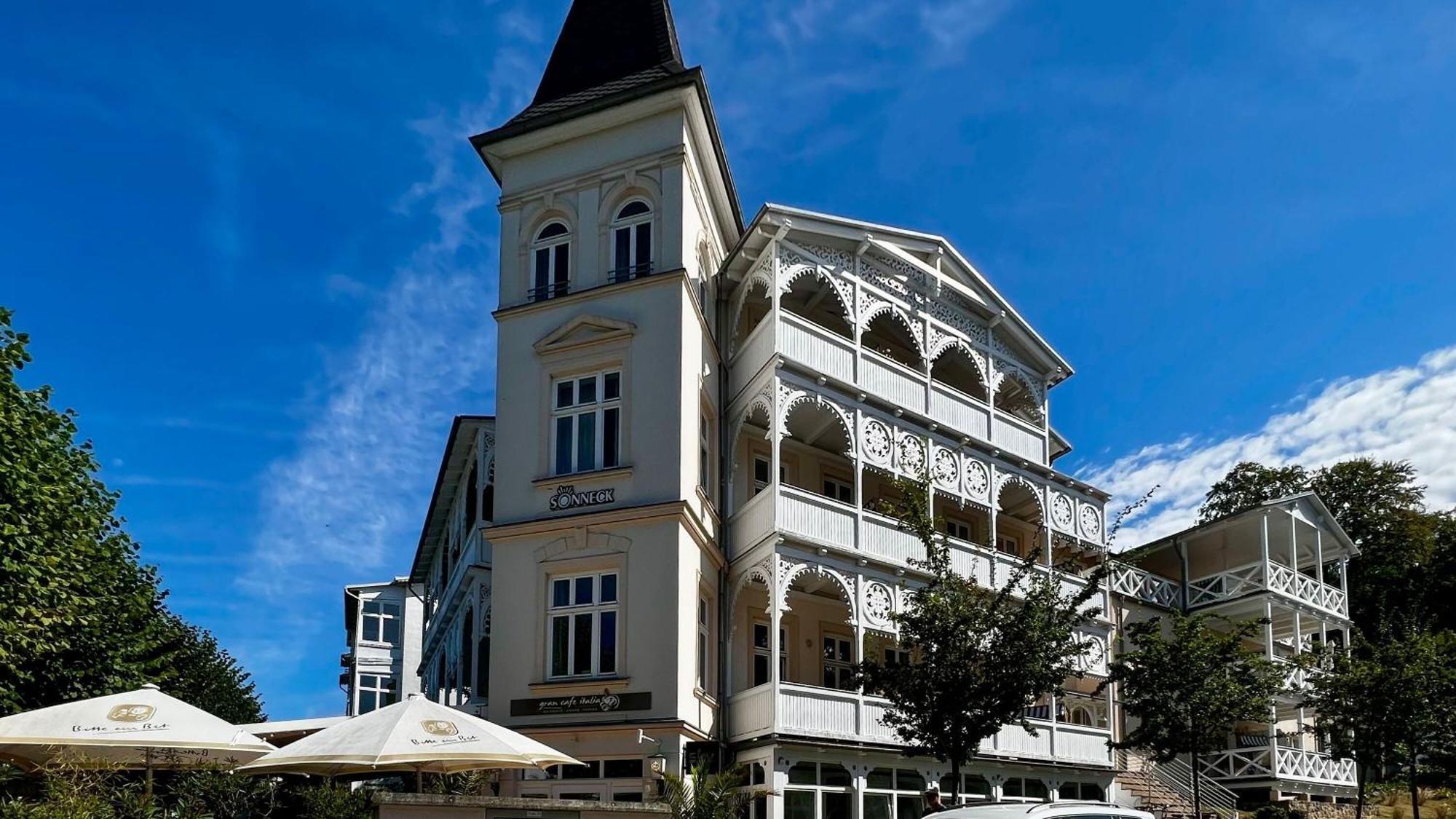 Villa Sonneck - Wohnung 21 ゼリン エクステリア 写真